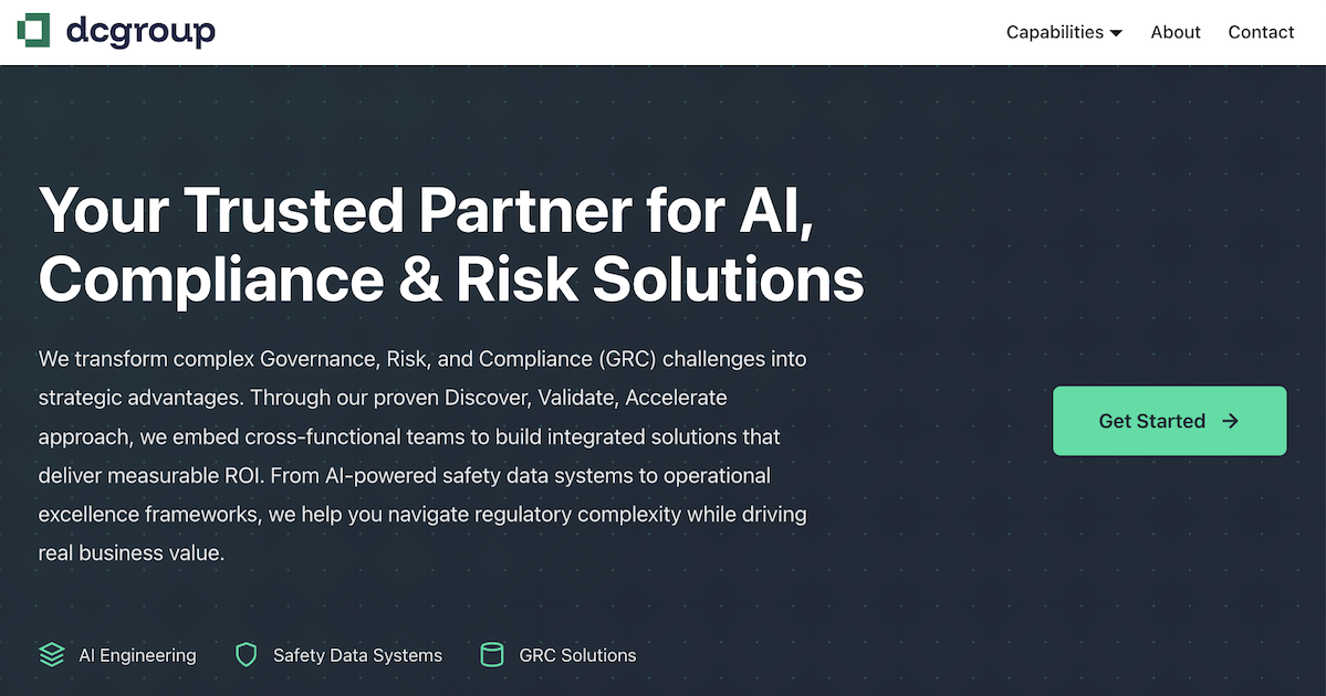 DC Group - Your Trusted Partner for AI, Compliance & Risk Solutions ...